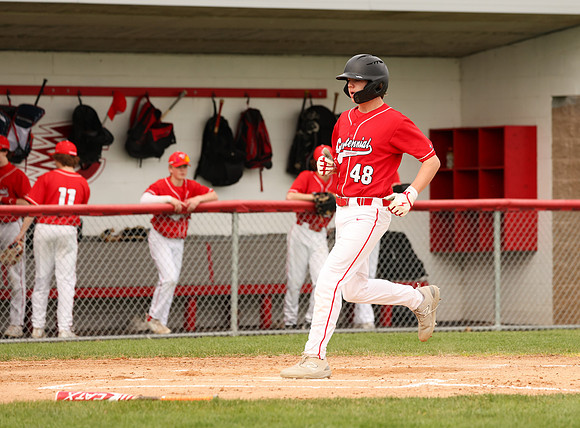 Centennial vs Spring Lake Park Baseball_653