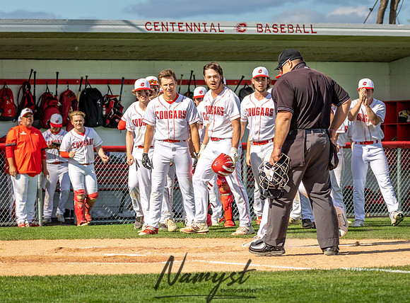 Centennial vs Blaine Varsity Baseball 107
