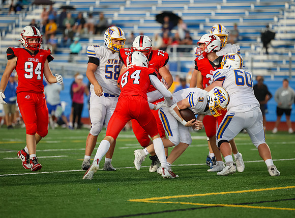 Centennial vs STMA JV Football 53