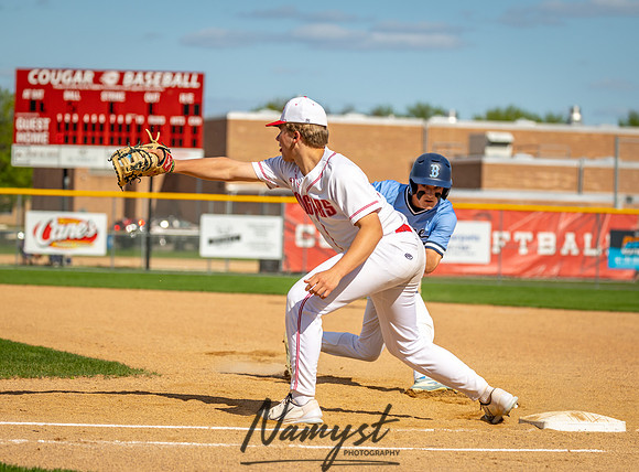 Centennial vs Blaine Varsity Baseball 078