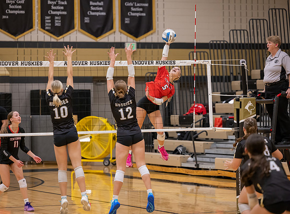 Centennial vs Andover Girls Varsity Volleyball 115