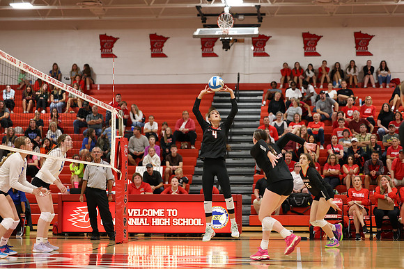 Centennial vs Cambridge-Isanti Girls Varsity Volleyball 122