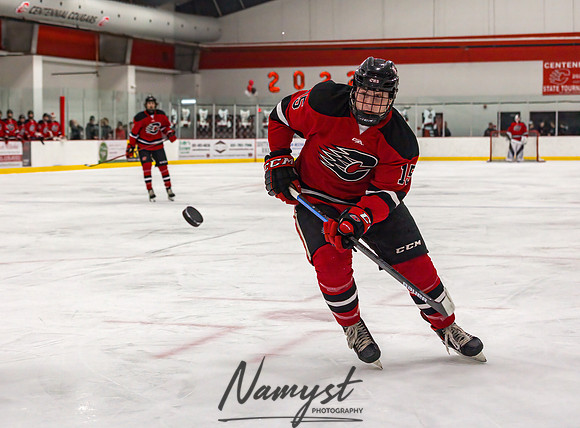 Centennial vs Blaine JV Hockey 198