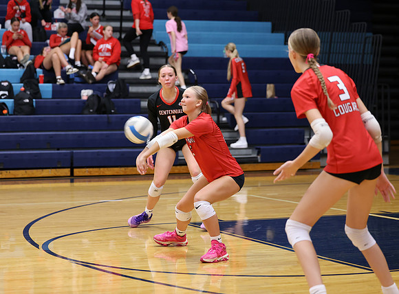 Centennial vs Blaine Girls Varsity Volleyball 101