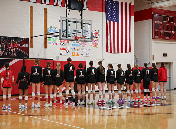 Centennial vs Osseo Girls Varsity Volleyball 5