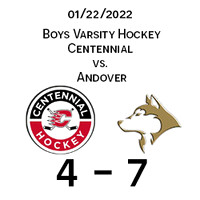 Centennial Varsity vs Andover