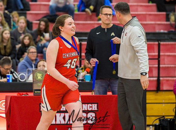 Centennial vs Andover Girls Varsity Basketball 223