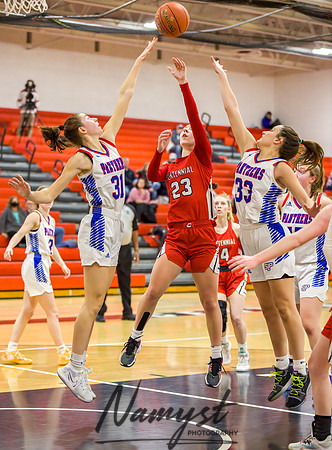 Centennial vs Spring Lake Park Girls Varsity Basketball 123