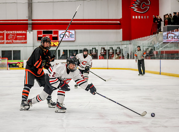 Centennial vs White Bear Lake Varsity Hockey 205