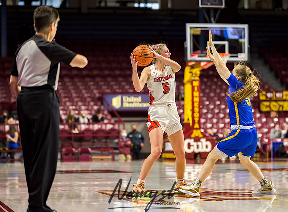 Centennial vs STMA Girls Basketball - State Tournament 154