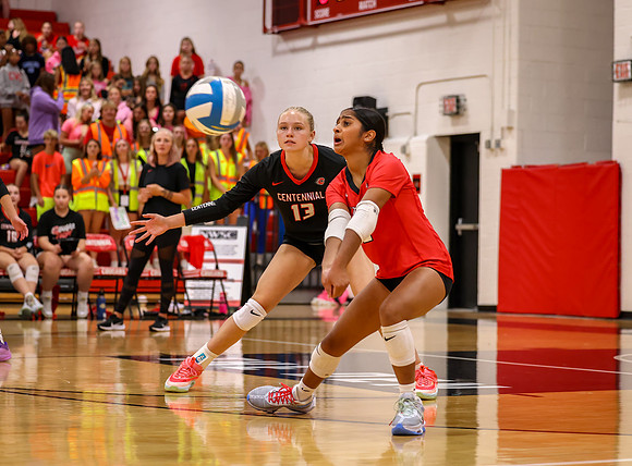Centennial vs Duluth East Varsity Volleyball 17