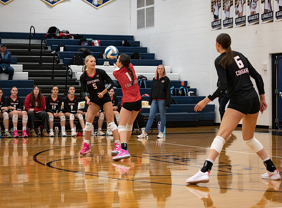 Centennial vs Totino-Grace Girls Varsity Volleyball 56