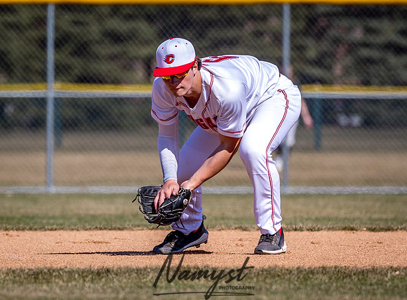 Centennial vs Rogers Varsity Baseball 048
