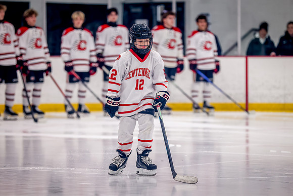 Centennial vs Hermantown Varsity Hockey 17
