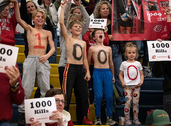 Centennial vs Totino-Grace Girls Varsity Volleyball 100
