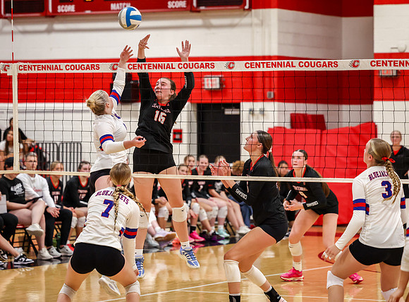 2959 Centennial vs Cambridge-Isanti Girls Varsity Volleyball