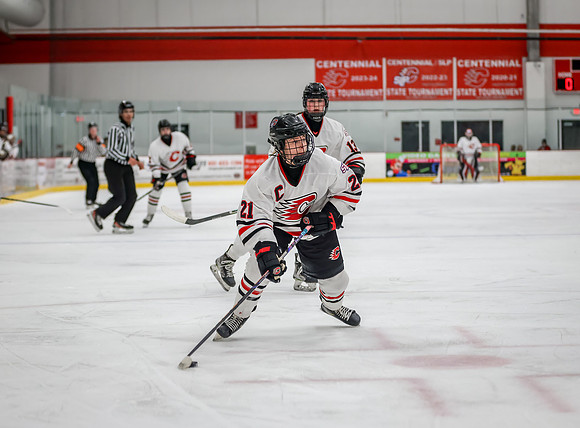 Centennial vs Holy Angels Varsity Hockey 67
