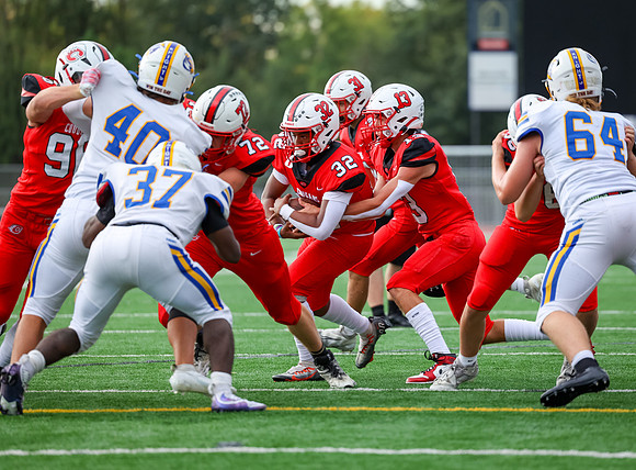Centennial vs STMA JV Football 21