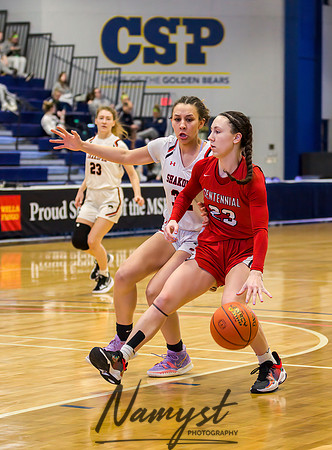 Centennial vs Shakopee Girls Basketball - State Tournament 014