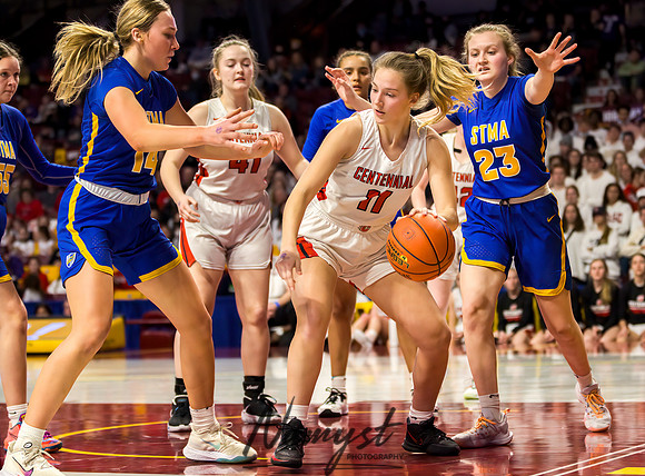 Centennial vs STMA Girls Basketball - State Tournament 226