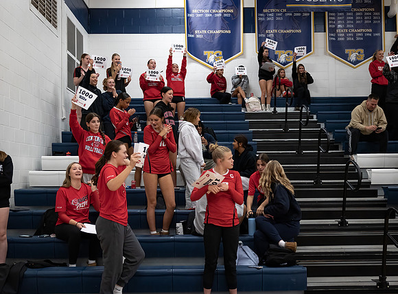 Centennial vs Totino-Grace Girls Varsity Volleyball 111