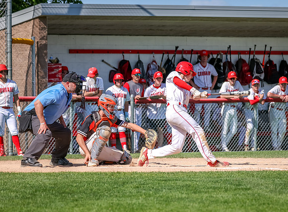 Centennial vs Moorhead Baseball 229