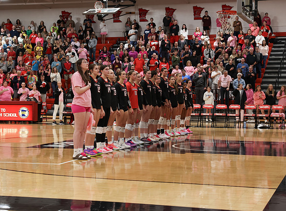 Centennial vs Champlin Park Girls Varsity Volleyball 18