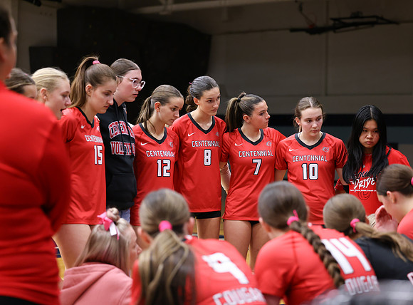 Centennial vs Blaine Girls Varsity Volleyball 96