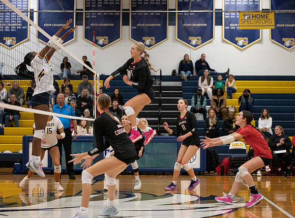 Centennial vs Totino-Grace Girls Varsity Volleyball 134