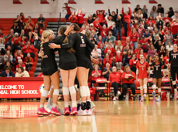 Centennial vs Blaine Girls Varsity Volleyball 306