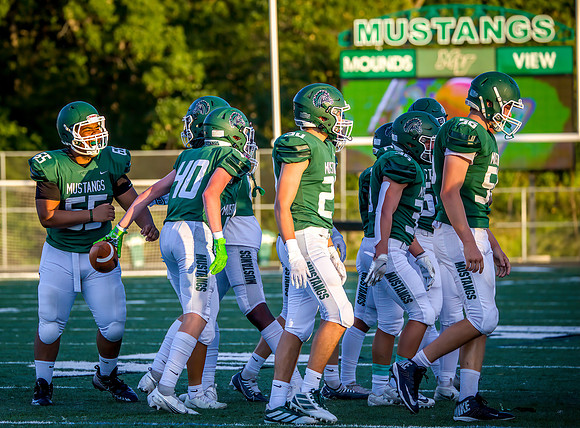 Mounds View vs Totino Grace Varsity Football 87