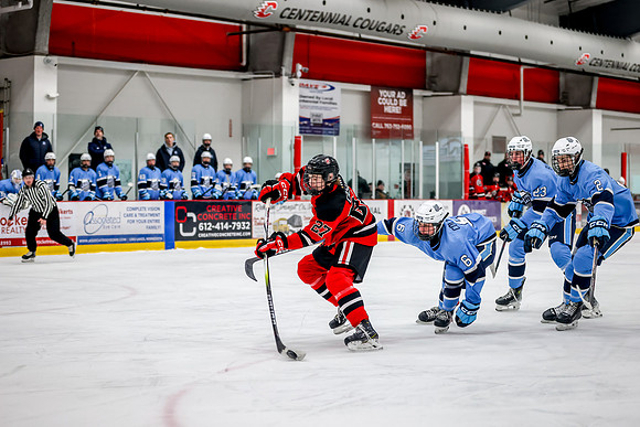 Centennial vs Blaine JV Hockey 74
