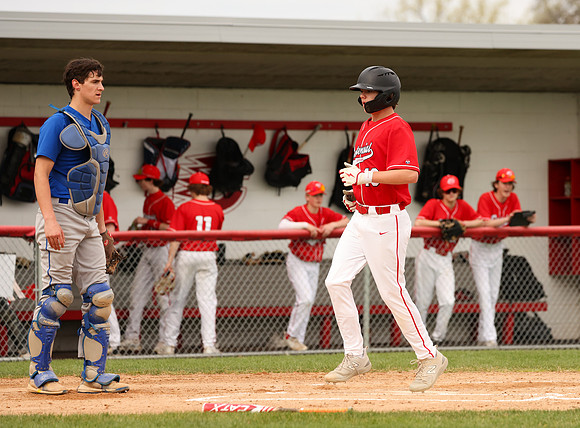Centennial vs Spring Lake Park Baseball_654