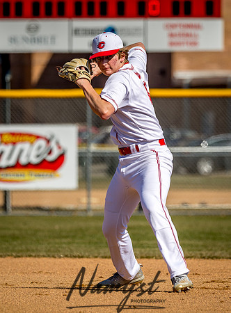 Centennial vs Rogers Varsity Baseball 029