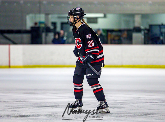 Centennial-Spring Lake Park vs Rogers Girls Varsity Hockey 293