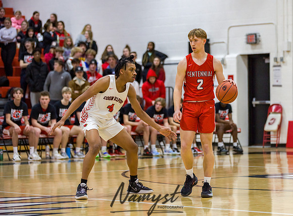 Centennial vs Coon Rapids Boys Varsity Basketball 022