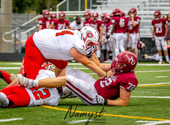 Centennial vs Maple Grove JV Football 208