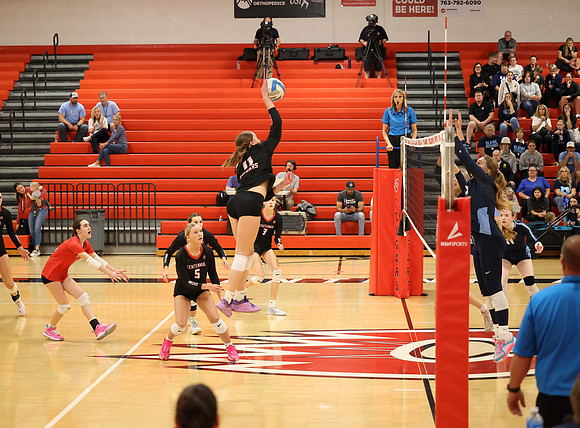 Centennial vs Blaine Girls Varsity Volleyball 174
