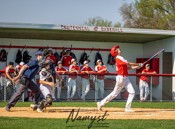 Centennial vs Andover B-Squad Baseball 302