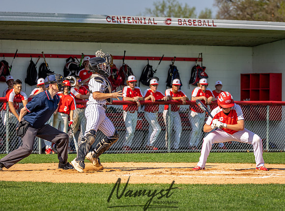 Centennial vs Andover B-Squad Baseball 297