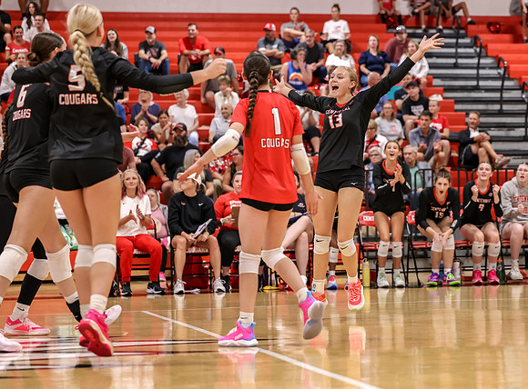 Centennial vs Coon Rapids Girls Varsity Volleyball 29