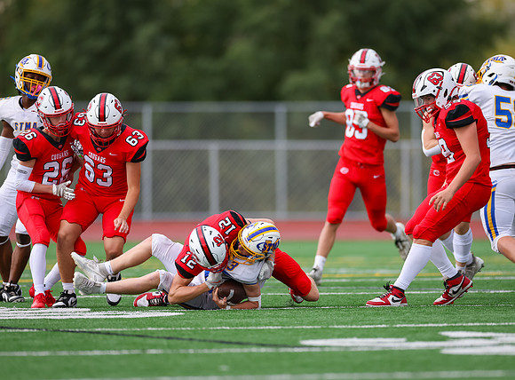 Centennial vs STMA JV Football 131