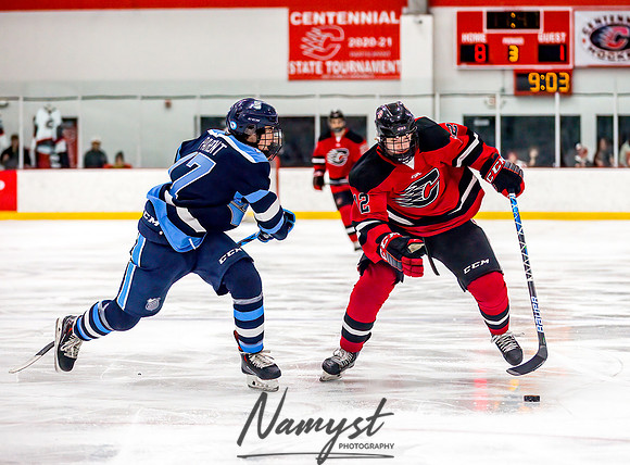 Centennial vs Blaine Varsity Hockey 508