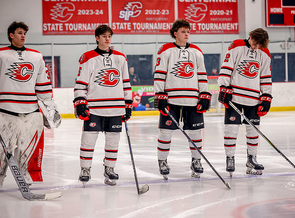 Centennial vs White Bear Lake Varsity Hockey 49
