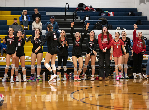 Centennial vs Totino-Grace Girls Varsity Volleyball 232