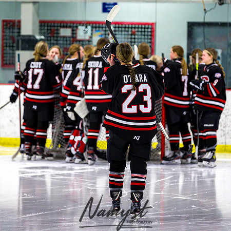 Centennial-Spring Lake Park vs Rogers Girls Varsity Hockey 081