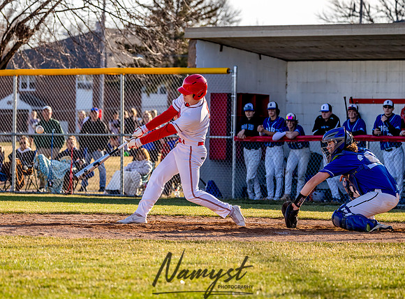 Centennial vs Rogers Varsity Baseball 263