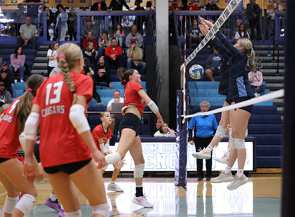 Centennial vs Blaine Girls Varsity Volleyball 76