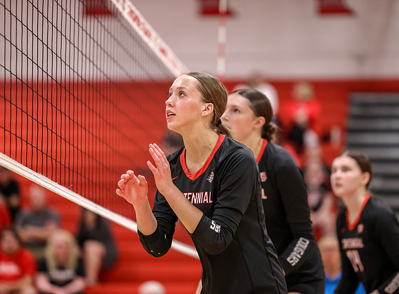 Centennial vs Coon Rapids Girls Varsity Volleyball 45