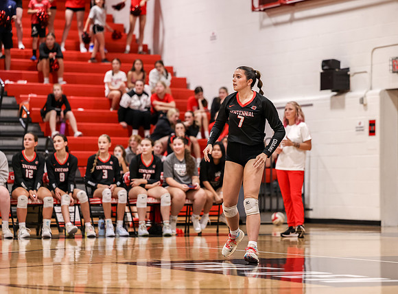 Centennial vs Coon Rapids Girls Varsity Volleyball 154